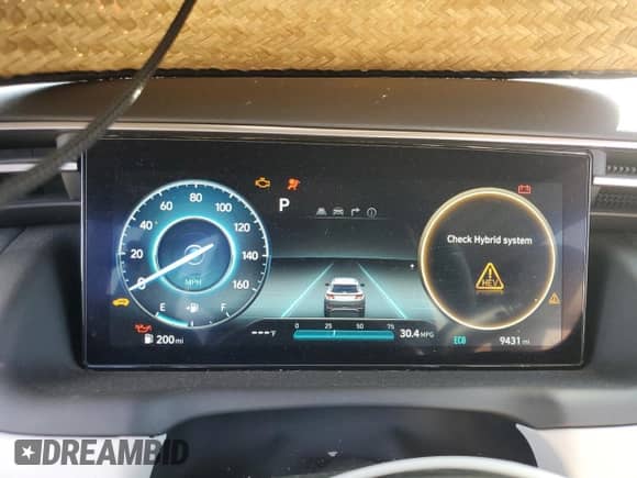 2024 Hyundai Tucson SEL Convenience with VIN KM8JCCD19RU178250, listed as a Copart auction lot 80493605 with 9,431 mi miles and Salvage title. Bid and sale history available at DreamBid. Image 9.