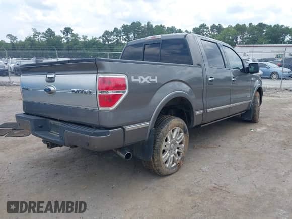2013 Ford F-150 XL with VIN 1FTFW1ET4DFC11013, listed as a IAAI auction lot 42670670 with 168,315 mi miles and . Bid and sale history available at DreamBid. Image 4.