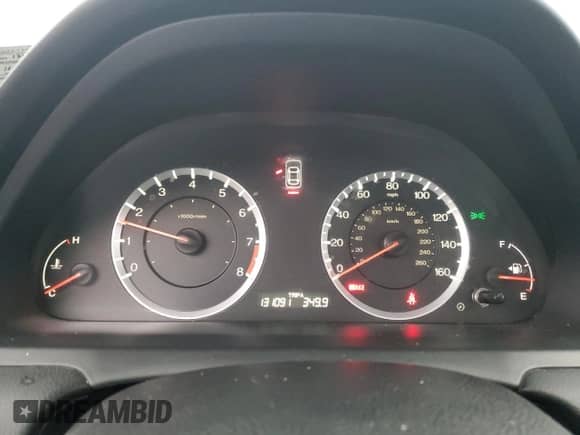 2011 Honda Accord EX with VIN 1HGCP2E75BA073907, listed as a Copart auction lot 82628814 with 131,091 mi miles and Salvage title. Bid and sale history available at DreamBid. Image 9.