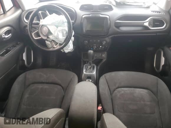 2018 Jeep Renegade Altitude with VIN ZACCJABB2JPG68733, listed as a Copart auction lot 67998775 with 155,471 mi miles and Salvage title. Bid and sale history available at DreamBid. Image 8.