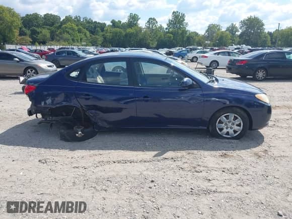 2008 Hyundai Elantra GLS with VIN KMHDU46D98U512587, listed as a IAAI auction lot 43201892 with 98,735 mi miles and . Bid and sale history available at DreamBid. Image 13.