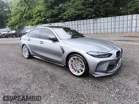 2024 BMW M3 Competition xDrive с VIN WBS43AY00RFS31132, выставлен на аукционе Copart как лот 67287745 с пробегом 19 001 миль миль и Чистый • Clean title. История ставок и продаж доступна на DreamBid. Изображение 3.