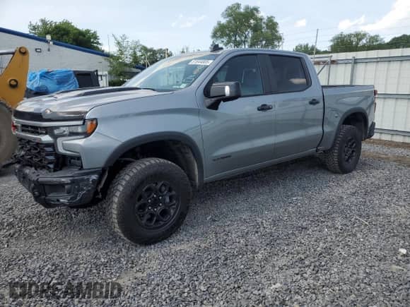 2024 Chevrolet Silverado 1500 ZR2 с VIN 3GCUDHELXRG177221, выставлен на аукционе Copart как лот 61644005 с пробегом 19 136 миль миль и Списание • Salvage title. История ставок и продаж доступна на DreamBid. Изображение 1.