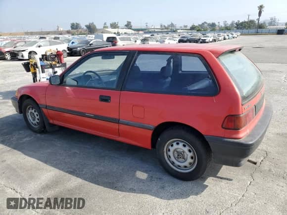 1990 Honda Civic with VIN 2HGED6341MH579823, listed as a Copart auction lot 69636154 with 155,840 mi miles and Clean title. Bid and sale history available at DreamBid. Image 2.
