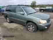 2006 Toyota Highlander with VIN JTEHP21A560185085, listed as a Copart auction lot 86115015 with 83,667 mi miles and Salvage title. Bid and sale history available at DreamBid. Image 4.