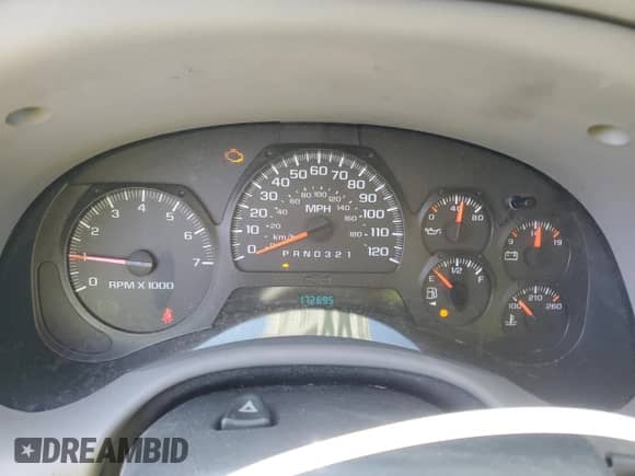 2006 Chevrolet TrailBlazer LT с VIN 1GNDT13S262336233, выставлен на аукционе Copart как лот 69264305 с пробегом 172 695 миль миль и Списание • Salvage title. История ставок и продаж доступна на DreamBid. Изображение 9.