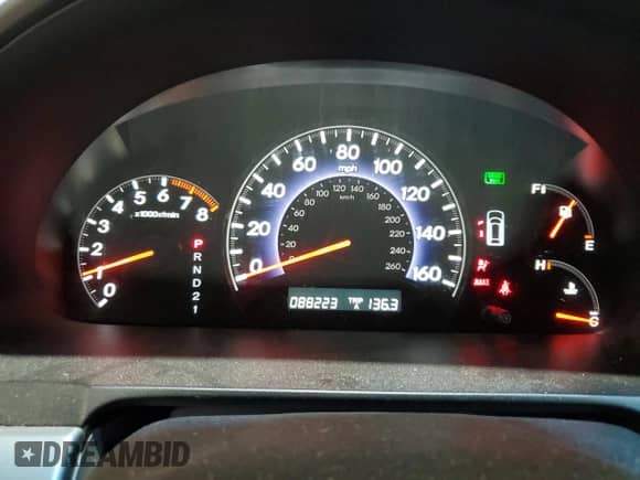 2008 Honda Odyssey EX z VIN 5FNRL38448B102616, wystawiony jako Copart lot #80720745 z przebiegiem 88 223 mil mil oraz Szkoda całkowita • Salvage title. Historia ofert i sprzedaży dostępna na DreamBid. Obrazek 9.