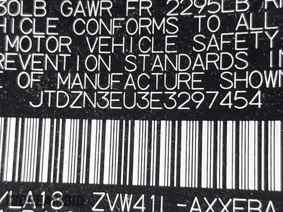 2014 Toyota Prius Two z VIN JTDZN3EU3E3297454, wystawiony jako IAAI lot #42716899 z przebiegiem 155 591 mil mil oraz . Historia ofert i sprzedaży dostępna na DreamBid. Obrazek 9.