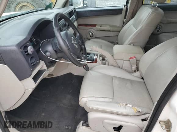 2007 Jeep Commander Limited with VIN 1J8HG58P07C529284, listed as a Copart auction lot 58814305 with 161,686 mi miles and Salvage title. Bid and sale history available at DreamBid. Image 7.