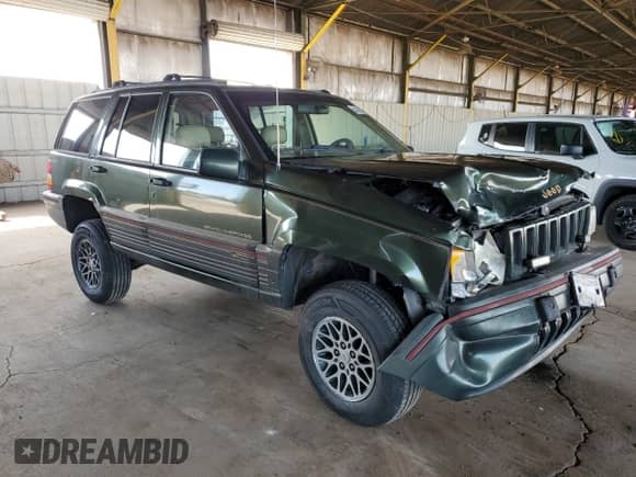1995 Jeep Grand Cherokee Limited with VIN 1J4GZ78Y2SC723898, listed as a Copart auction lot 54142035 with 173,454 mi miles and Salvage title. Bid and sale history available at DreamBid. Image 4.