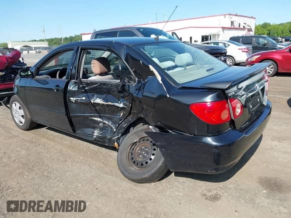 2008 Toyota Corolla CE with VIN 2T1BR32E98C893277, listed as a IAAI auction lot 42364372 with Not provided miles and . Bid and sale history available at DreamBid. Image 3.