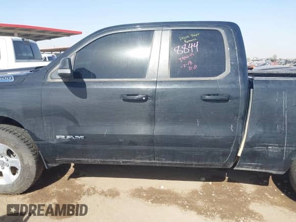 2022 Ram 1500 Big Horn with VIN 1C6RRFBG9NN279573, listed as a IAAI auction lot 41692350 with 48,587 mi miles and . Bid and sale history available at DreamBid. Image 14.