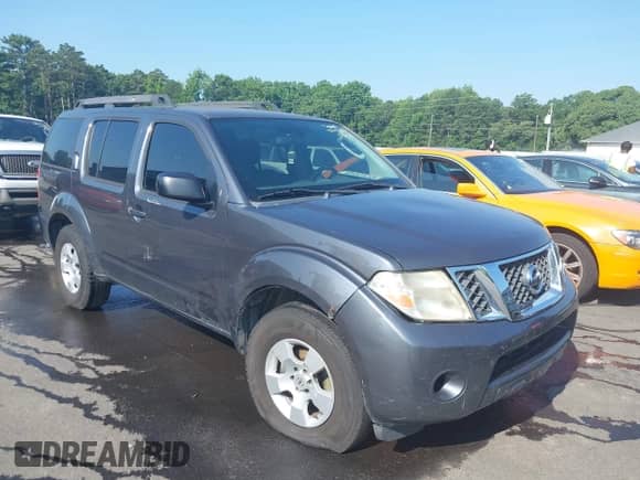 2012 Nissan Pathfinder SV with VIN 5N1AR1NN4CC622068, listed as a IAAI auction lot 42575263 with 245,717 mi miles and . Bid and sale history available at DreamBid. Image 1.