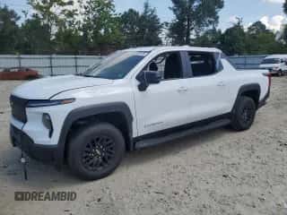 2024 Chevrolet Silverado EV Work Truck с VIN 1GC10VELXRU206372, выставлен на аукционе Copart как лот 65593005 с пробегом Не указан миль и Списание • Salvage title. История ставок и продаж доступна на DreamBid. Изображение 1.