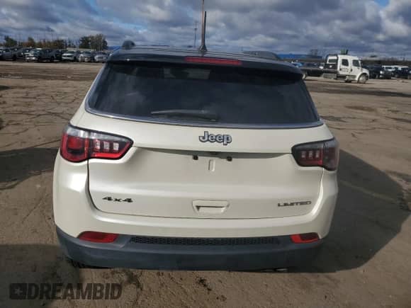 2019 Jeep Compass Limited with VIN 3C4NJDCBXKT767092, listed as a Copart auction lot 87473045 with 87,749 mi miles and Clean title. Bid and sale history available at DreamBid. Image 6.