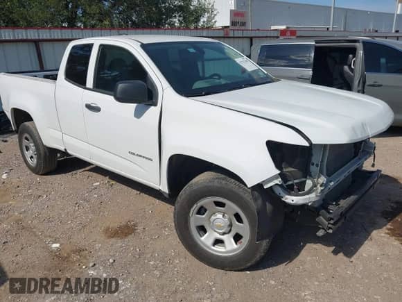 2022 Chevrolet Colorado 2WD Work Truck with VIN 1GCHSBEA2N1324644, listed as a IAAI auction lot 42782308 with 44,439 mi miles and . Bid and sale history available at DreamBid. Image 1.