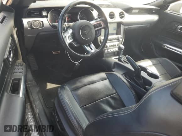 2021 Ford Mustang EcoBoost with VIN 1FATP8UH4M5123080, listed as a Copart auction lot 67224405 with 104,645 mi miles and Salvage title. Bid and sale history available at DreamBid. Image 8.