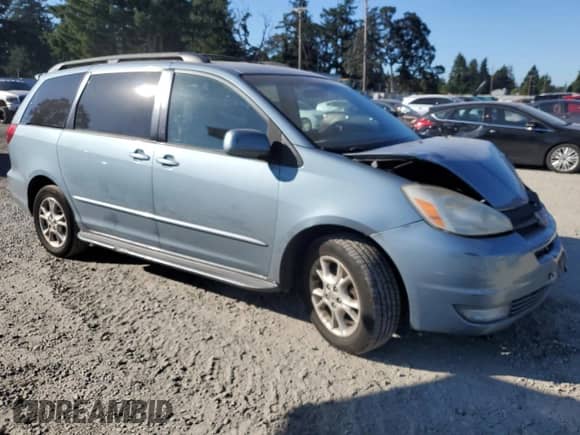 2005 Toyota Sienna XLE z VIN 5TDBA22C65S043478, wystawiony jako Copart lot #81345595 z przebiegiem 165 337 mil mil oraz Szkoda całkowita • Salvage title. Historia ofert i sprzedaży dostępna na DreamBid. Obrazek 4.