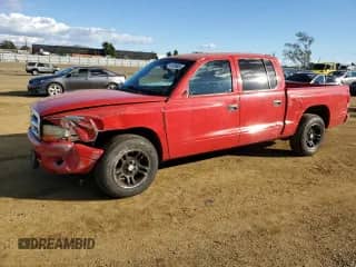 2001 Dodge Dakota with VIN 1B7HL2AZX1S311296, listed as a Copart auction lot 81159524 with 193,476 mi miles and Salvage title. Bid and sale history available at DreamBid. Image 1.