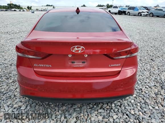 2017 Hyundai Elantra SE with VIN 5NPD84LF0HH099452, listed as a Copart auction lot 85324125 with 69,026 mi miles and Salvage title. Bid and sale history available at DreamBid. Image 6.