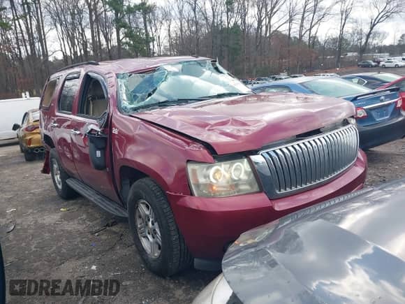 2007 Chevrolet Tahoe LS with VIN 1GNEC13J57J127202, listed as a IAAI auction lot 41209332 with 279,642 mi miles and . Bid and sale history available at DreamBid. Image 1.