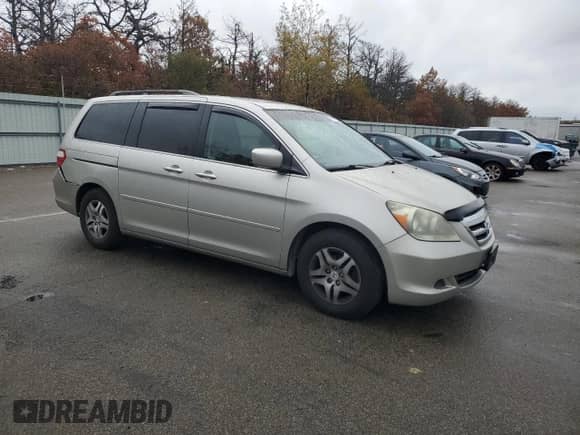 2007 Honda Odyssey EX-L с VIN 5FNRL38787B415077, выставлен на аукционе Copart как лот 90330325 с пробегом 182 719 миль миль и Списание • Salvage title. История ставок и продаж доступна на DreamBid. Изображение 4.