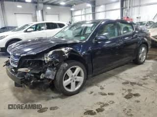 2011 Dodge Avenger Lux with VIN 1B3BD2FGXBN540976, listed as a Copart auction lot 58230355 with 187,610 mi miles and Salvage title. Bid and sale history available at DreamBid. Image 1.