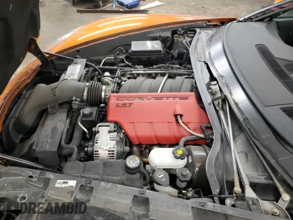 2007 Chevrolet Corvette Z06 с VIN 1G1YY26E275127106, выставлен на аукционе Copart как лот 42540335 с пробегом 25 824 миль миль и Списание • Salvage title. История ставок и продаж доступна на DreamBid. Изображение 11.