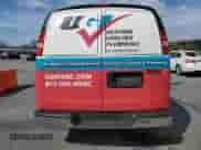 2020 Chevrolet Express Cargo with VIN 1GCWGAFG9L1230196, listed as a Copart auction lot 53999805 with 59,411 mi miles and Salvage title. Bid and sale history available at DreamBid. Image 6.
