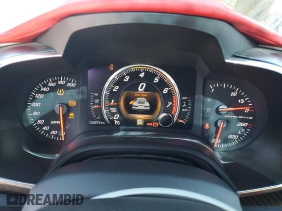 2014 Chevrolet Corvette Z51 3LT z VIN 1G1YL2D74E5104264, wystawiony jako Copart lot #86893385 z przebiegiem 35 558 mil mil oraz Szkoda całkowita • Salvage title. Historia ofert i sprzedaży dostępna na DreamBid. Obrazek 9.