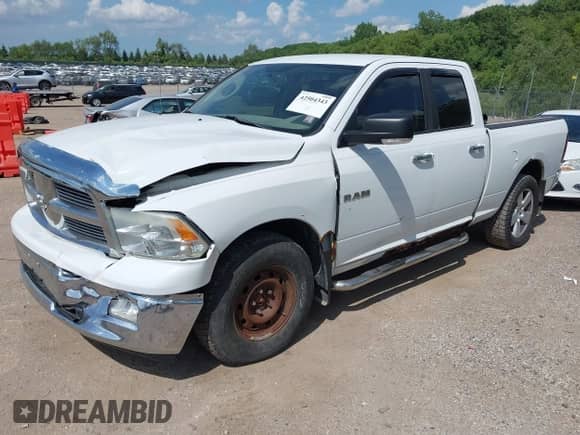 2010 Dodge 1500 SLT with VIN 1D7RV1GP3AS124065, listed as a IAAI auction lot 42504343 with 182,183 mi miles and . Bid and sale history available at DreamBid. Image 2.