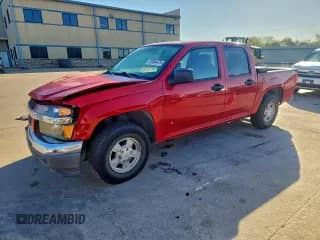 2007 Chevrolet Colorado 1LT with VIN 1GCCS139578184533, listed as a Copart auction lot 91084475 with 198,469 mi miles and Salvage title. Bid and sale history available at DreamBid. Image 1.