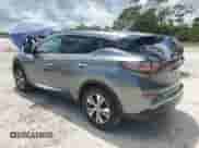 2023 Nissan Murano SV with VIN 5N1AZ2BJ9PC109931, listed as a Copart auction lot 70821925 with 34,867 mi miles and Non repairable. Bid and sale history available at DreamBid. Image 2.