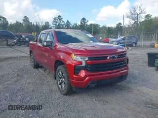 2022 Chevrolet Silverado 1500 RST z VIN 1GCUDEETXNZ561489, wystawiony jako IAAI lot #41959032 z przebiegiem 80 614 mil mil oraz . Historia ofert i sprzedaży dostępna na DreamBid. Obrazek 1.