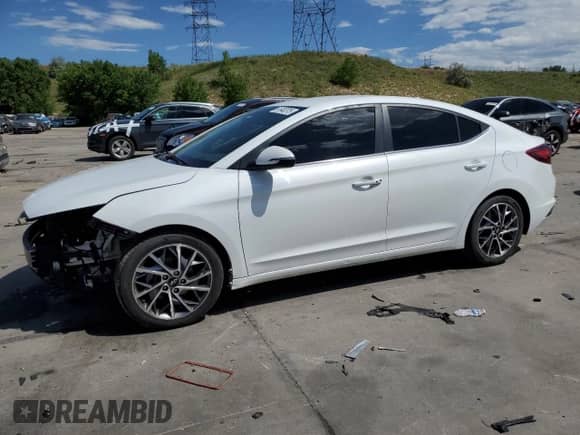 2020 Hyundai Elantra SEL с VIN 5NPD84LFXLH604213, выставлен на аукционе Copart как лот 61040375 с пробегом 43 979 миль миль и На запчасти • Non repairable. История ставок и продаж доступна на DreamBid. Изображение 1.