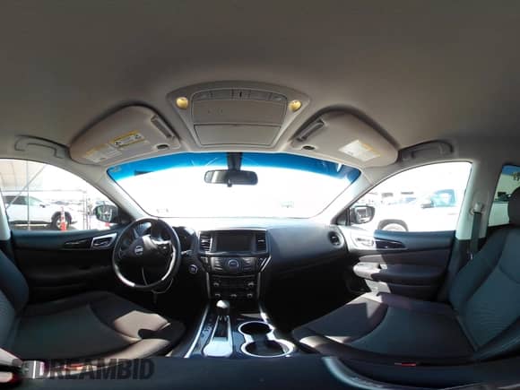 2017 Nissan Pathfinder S with VIN 5N1DR2MN2HC623165, listed as a IAAI auction lot 43176091 with 121,873 mi miles and . Bid and sale history available at DreamBid. Image 19.