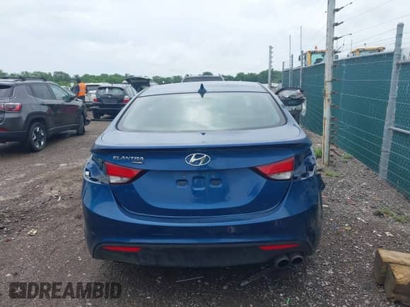 2014 Hyundai Elantra with VIN KMHDH6AH9EU025377, listed as a IAAI auction lot 42611915 with 116,920 mi miles and . Bid and sale history available at DreamBid. Image 17.