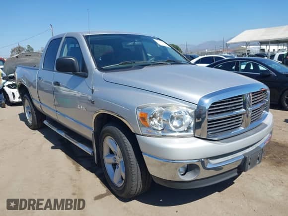 2008 Dodge 1500 ST with VIN 1D7HA18298J102677, listed as a IAAI auction lot 43379150 with 136,078 mi miles and . Bid and sale history available at DreamBid. Image 1.