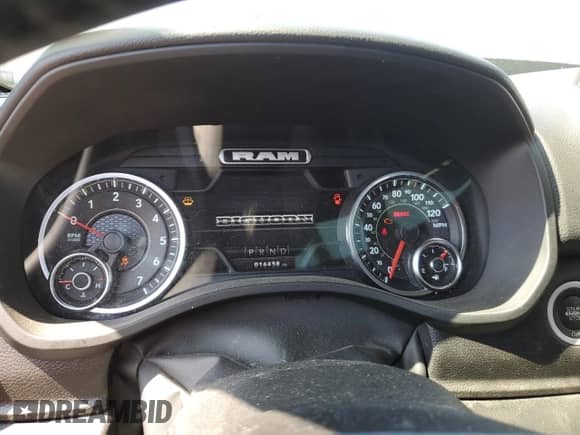 2022 Ram 1500 Big Horn с VIN 1C6RRFMG7NN441178, выставлен на аукционе Copart как лот 72982064 с пробегом 16 458 миль миль и Списание • Salvage title. История ставок и продаж доступна на DreamBid. Изображение 9.