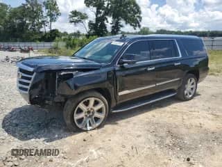 2018 Cadillac Escalade ESV Premium Luxury с VIN 1GYS3JKJXJR149468, выставлен на аукционе Copart как лот 64444055 с пробегом 63 640 миль миль и Списание • Salvage title. История ставок и продаж доступна на DreamBid. Изображение 1.