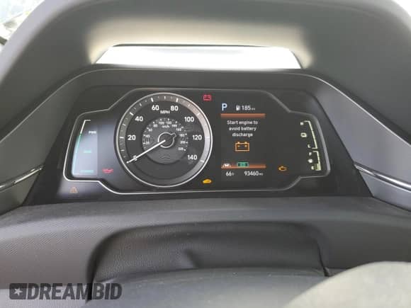2022 Hyundai Ioniq Blue z VIN KMHC65LC6NU274832, wystawiony jako Copart lot #80560885 z przebiegiem 93 460 mil mil oraz Szkoda całkowita • Salvage title. Historia ofert i sprzedaży dostępna na DreamBid. Obrazek 9.