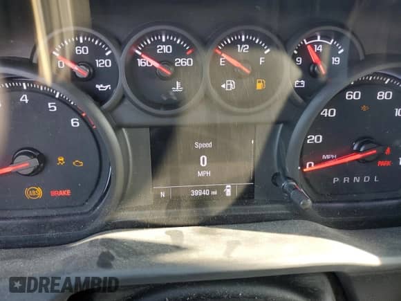 2024 Chevrolet Silverado 1500 Work Truck z VIN 3GCNAAEK7RG162669, wystawiony jako Copart lot #80758215 z przebiegiem 39 940 mil mil oraz Szkoda całkowita • Salvage title. Historia ofert i sprzedaży dostępna na DreamBid. Obrazek 9.