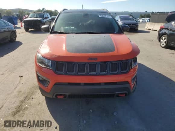 2018 Jeep Compass Trailhawk с VIN 3C4NJDDB9JT143913, выставлен на аукционе Copart как лот 82592165 с пробегом 169 451 миль миль и Чистый • Clean title. История ставок и продаж доступна на DreamBid. Изображение 5.