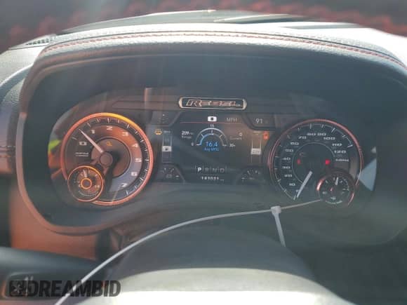 2020 Ram 1500 Rebel z VIN 1C6SRFLT7LN199084, wystawiony jako Copart lot #64990655 z przebiegiem 143 021 mil mil oraz Nie do naprawy • Non repairable. Historia ofert i sprzedaży dostępna na DreamBid. Obrazek 9.