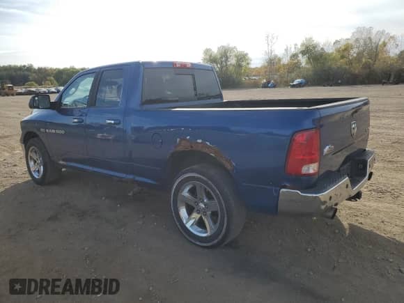 2011 Ram 1500 Big Horn with VIN 1D7RV1GT8BS557122, listed as a Copart auction lot 82591465 with 249,460 mi miles and Salvage title. Bid and sale history available at DreamBid. Image 2.