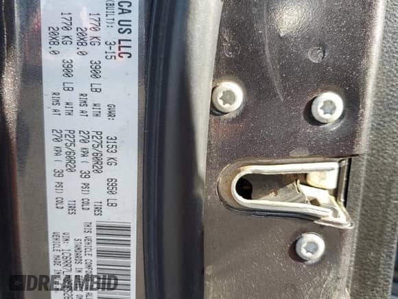 2015 Ram 1500 Lone Star с VIN 1C6RR7LM3FS626179, выставлен на аукционе Copart как лот 64803655 с пробегом 136 589 миль миль и Списание • Salvage title. История ставок и продаж доступна на DreamBid. Изображение 12.