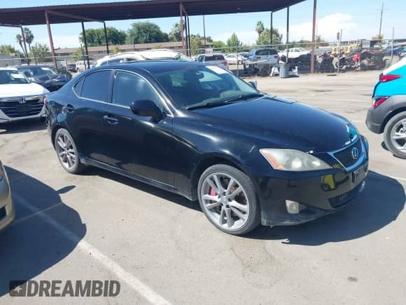 2006 Lexus IS 350 с VIN JTHBE262462001811, выставлен на аукционе IAAI как лот 42832334 с пробегом 210 775 миль миль и . История ставок и продаж доступна на DreamBid. Изображение 1.