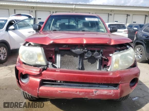 2007 Toyota Tacoma with VIN 5TEUX42N27Z369790, listed as a Copart auction lot 46895325 with 108,267 mi miles and Salvage title. Bid and sale history available at DreamBid. Image 5.