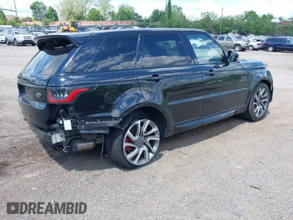 2018 Land Rover Range Rover Sport HSE Dynamic with VIN SALWV2SV0JA805212, listed as a IAAI auction lot 42211817 with 83,957 mi miles and . Bid and sale history available at DreamBid. Image 4.
