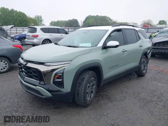 2025 Chevrolet Equinox AWD ACTIV с VIN 3GNAXSEG6SL125860, выставлен на аукционе IAAI как лот 41949440 с пробегом 1 284 миль миль и . История ставок и продаж доступна на DreamBid. Изображение 2.